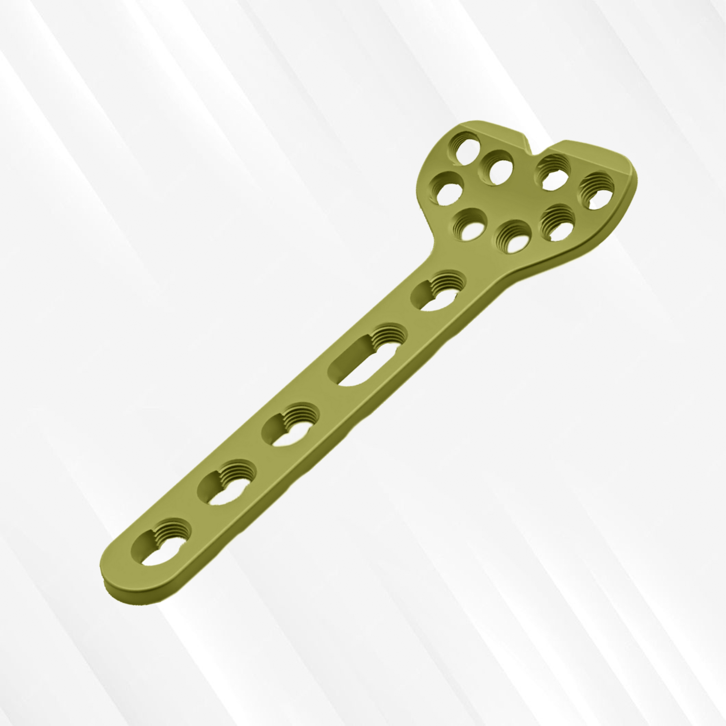 2.4 mm LCP Distal Radius Column Volar Plate - Volar