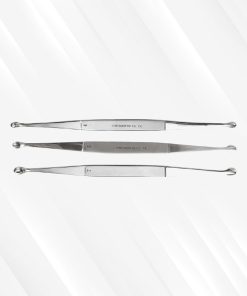 Bone Scoop Double Ended (set of 3)