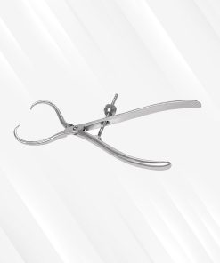 Patella Bone Holding Forcep Plain (single prong)